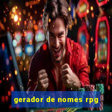 gerador de nomes rpg